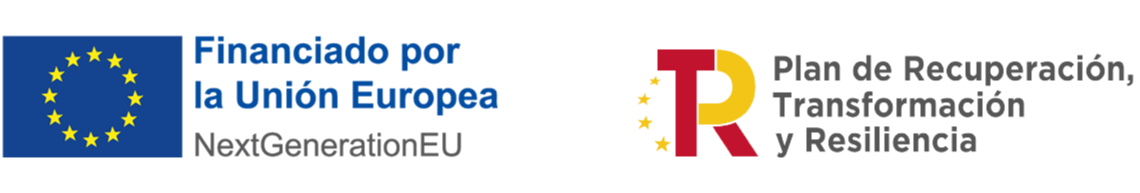 Logo-UE-PRTR-fix Logotip de Finançament per la Unió Europea i Logotip de Pla de Recuperació Transformació i Resiliència